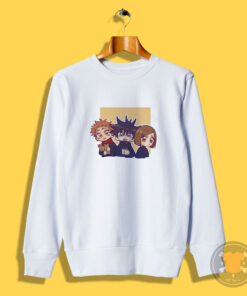 Cute Itadori Yuji Chibi megumi Anime Sweatshirt