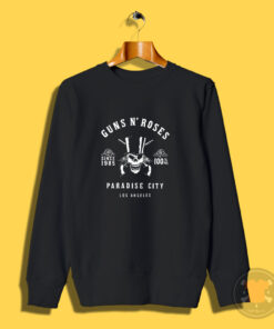 Guns N Roses Paradise City Los Angeles Sweatshirt