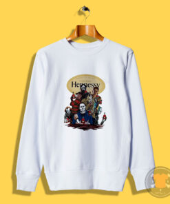 Hennessy Horror Characters Movies Sweatshirt