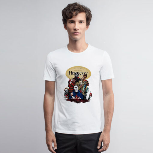 Hennessy Horror Characters Movies T Shirt