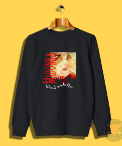 Hot Madonna Blond Ambition World Tour Sweatshirt