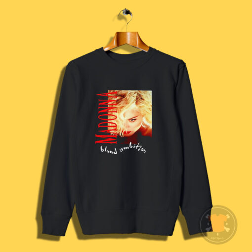 Hot Madonna Blond Ambition World Tour Sweatshirt