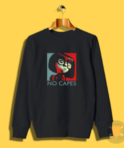 Incredibles Edna Mode No Capes Sweatshirt