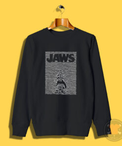 Jaws Shark Joy Division Parody Sweatshirt