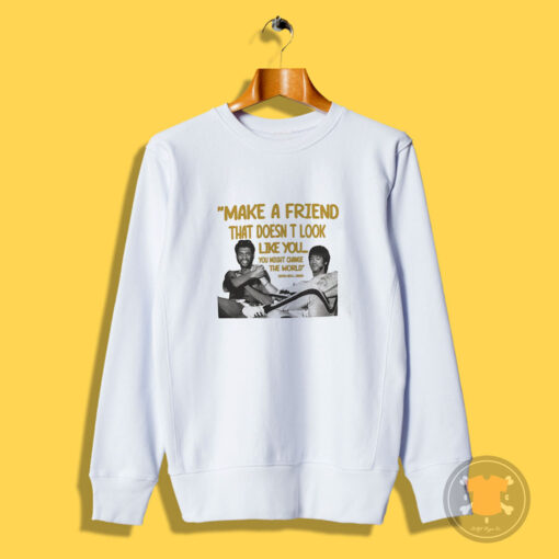 Kareem Abdul Jabbar Bruce Lee Friends Sweatshirt