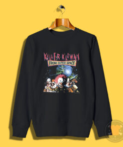 Killer Klowns from Outer Space Movie Poster Sweatshirt