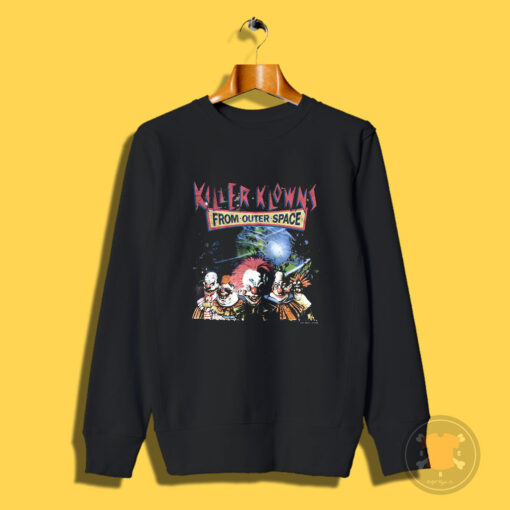 Killer Klowns from Outer Space Movie Poster Sweatshirt