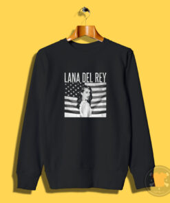 Lana Del Rey American Flag Sweatshirt