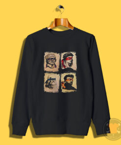 Leonardo Michelangelo Donatello Raphael Sweatshirt