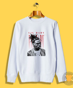 Lil Baby Rapper Graphic Vintage Sweatshirt