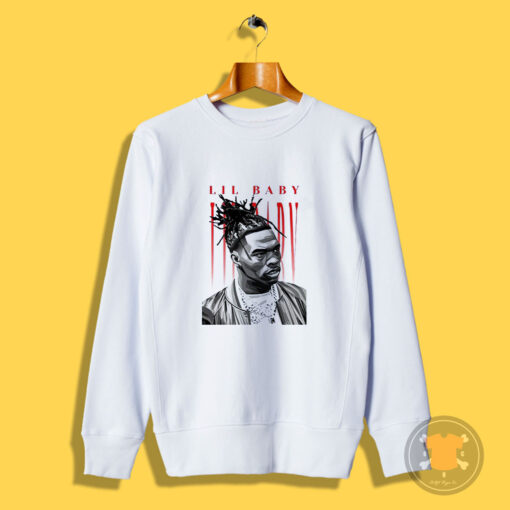 Lil Baby Rapper Graphic Vintage Sweatshirt