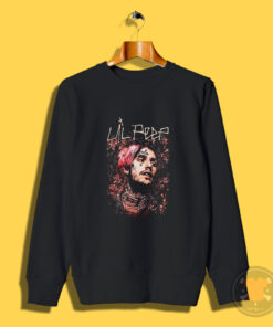 Lil Peep Floral Portrait Sweatshirt