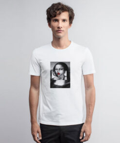 Lollipop Fun Kuso Mona Lisa Graphic T Shirt