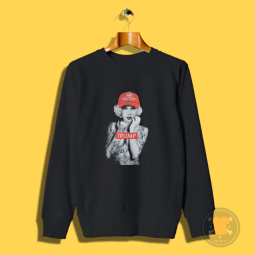 Marilyn Monroe Trump Sweatshirt