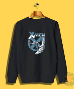 Marvel X Men Iceman Blue X Epic Cold Slide Sweatshirt