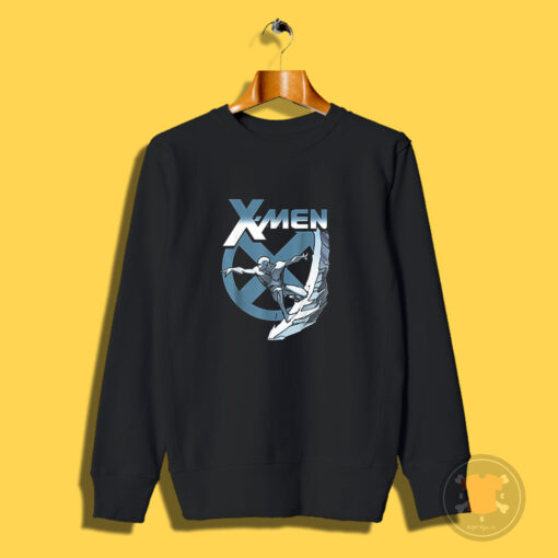 Marvel X Men Iceman Blue X Epic Cold Slide Sweatshirt