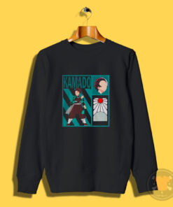 Minimalist Tanjiro Kamado Demon Slayer Anime Sweatshirt