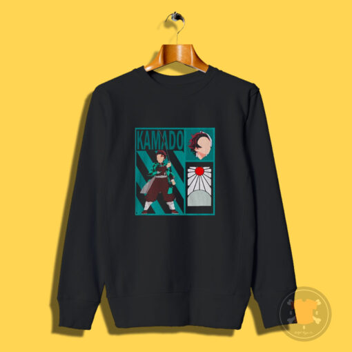 Minimalist Tanjiro Kamado Demon Slayer Anime Sweatshirt