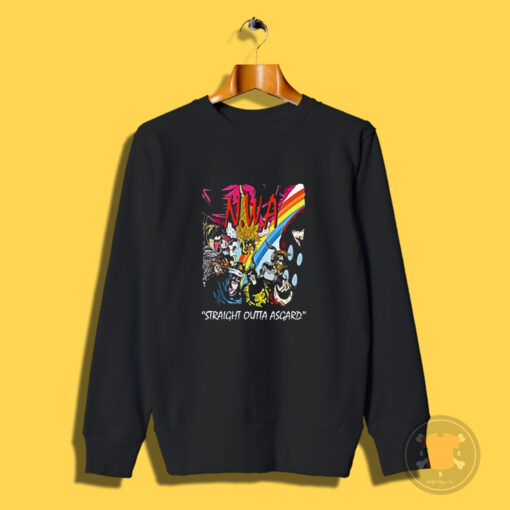 N.W.A Straight Outta Asgard Sweatshirt