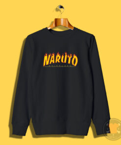 Naruto Thrasher Logo Mash Up Sweatshirt