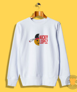 Nicky Lopez Salute Atlanta Braves Sweatshirt