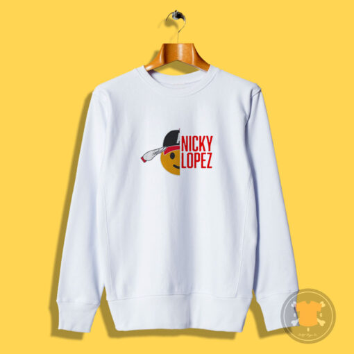 Nicky Lopez Salute Atlanta Braves Sweatshirt