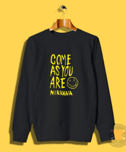 Nirvana Come As You Are Vintage Sweatshirt