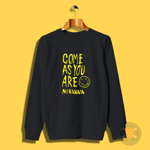 Nirvana Come As You Are Vintage Sweatshirt