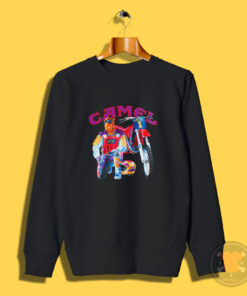 Nos Vintage 1993 Camel Supercross Single Stitch Pocket Sweatshirt