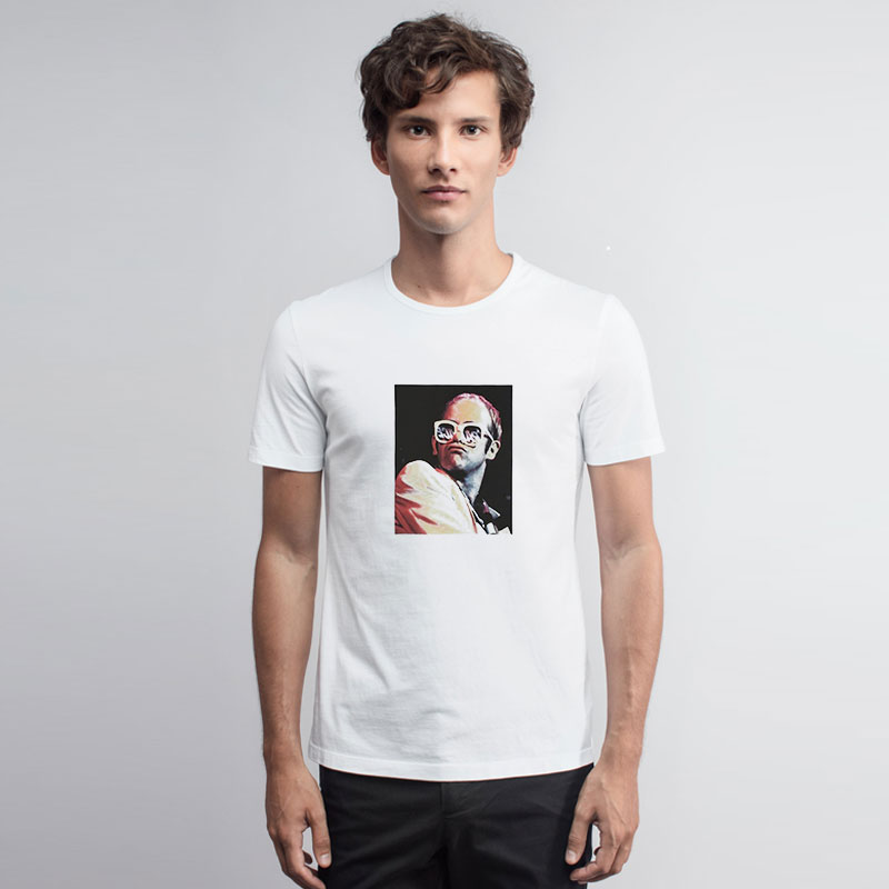 Find Outfit Palace Elton John Icon Photo T-Shirt for Today