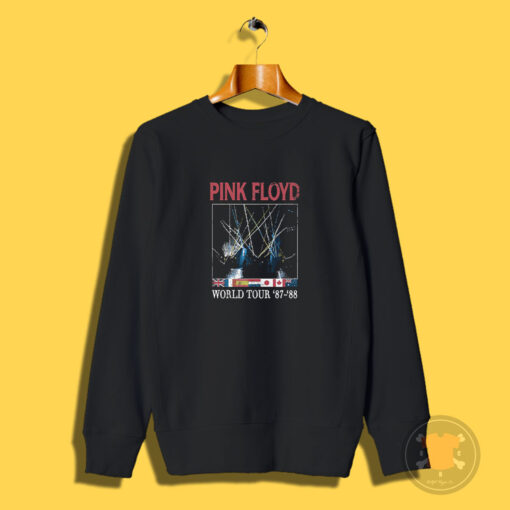 Pink Floyd World Tour '87 '88 Vintage Sweatshirt