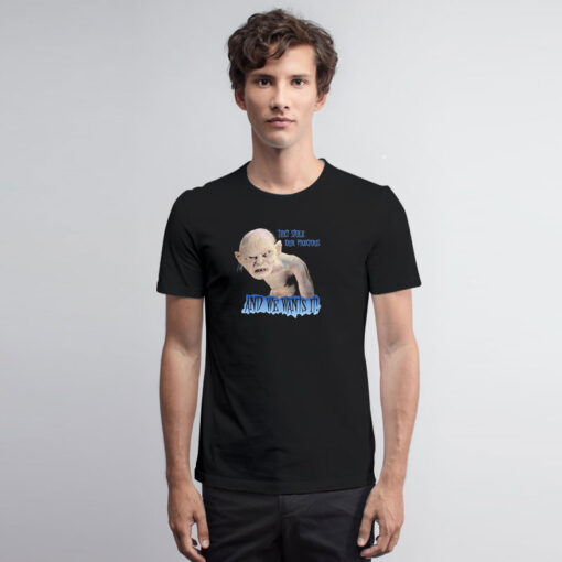 Post Malone Vintage The Lord Of The Rings Gollum Best T Shirt