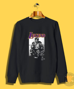 Rare Kobe Bryant Legend Signature Sweatshirt