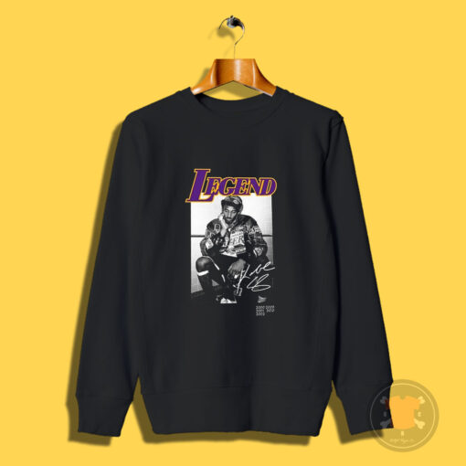 Rare Kobe Bryant Legend Signature Sweatshirt