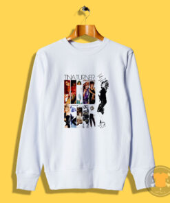 Remember Tina Turner On Stage Signature Sweatshirt