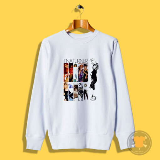 Remember Tina Turner On Stage Signature Sweatshirt