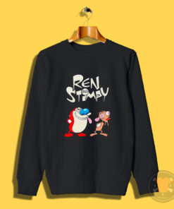 Ren And Stimpy Art Love Logo Sweatshirt