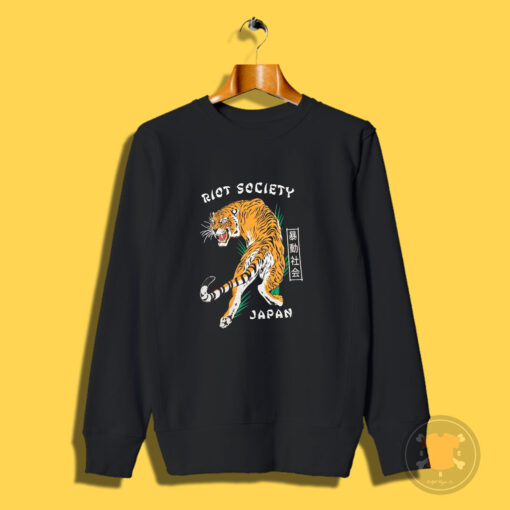 Riot Society Tiger Japan Sweatshirt