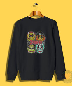 Rob Zombie Mask Work Sweatshirt