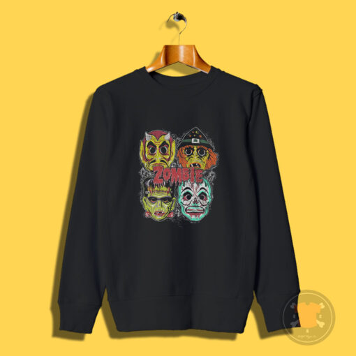 Rob Zombie Mask Work Sweatshirt