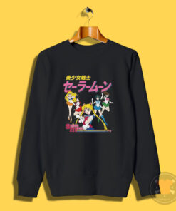 Sailor Moon Scouts Kanji Sweatshirt