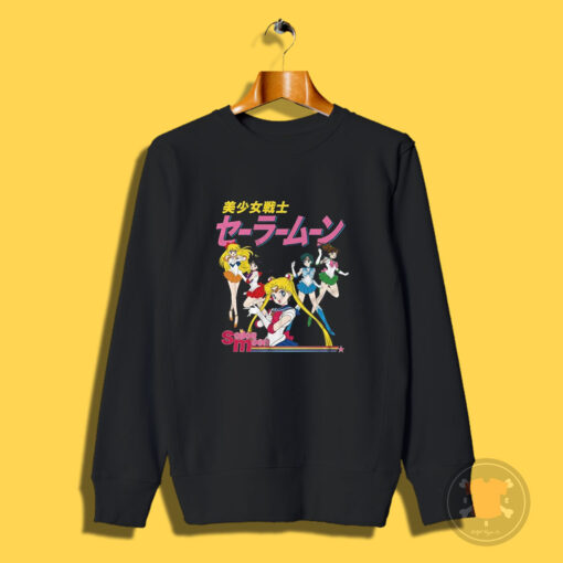 Sailor Moon Scouts Kanji Sweatshirt