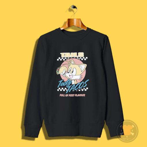 Sonic The Hedgehog Tails Tasty Tacos Sweatshirt