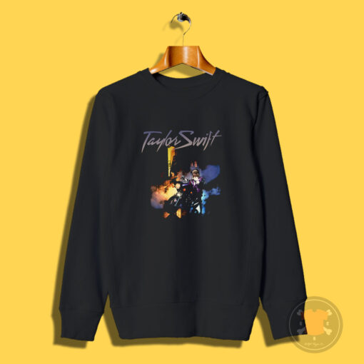 Taylor Swift Purple Rain Vintage Sweatshirt