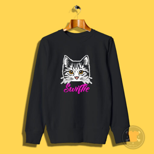 Taylor White Cat Swiftie Sweatshirt