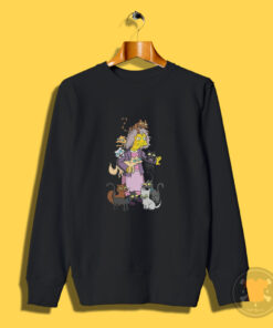 The Simpsons Crazy Cat Lady Sweatshirt