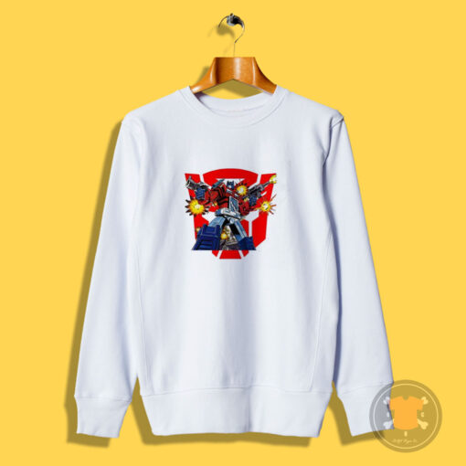 Transformers Cybertron Optimus Prime Sweatshirt