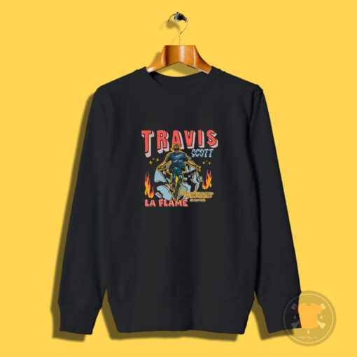 Travis Scott La Flame Vintage Sweatshirt