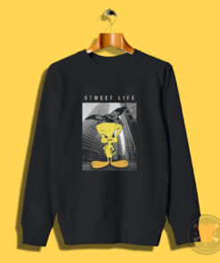 Tweety Sweet Life Looney Tunes Funny Cartoon Sweatshirt