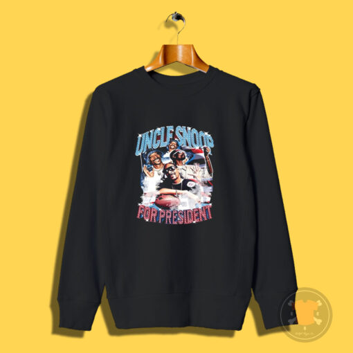 Uncle Dogg For President Vintage Sweatshirt